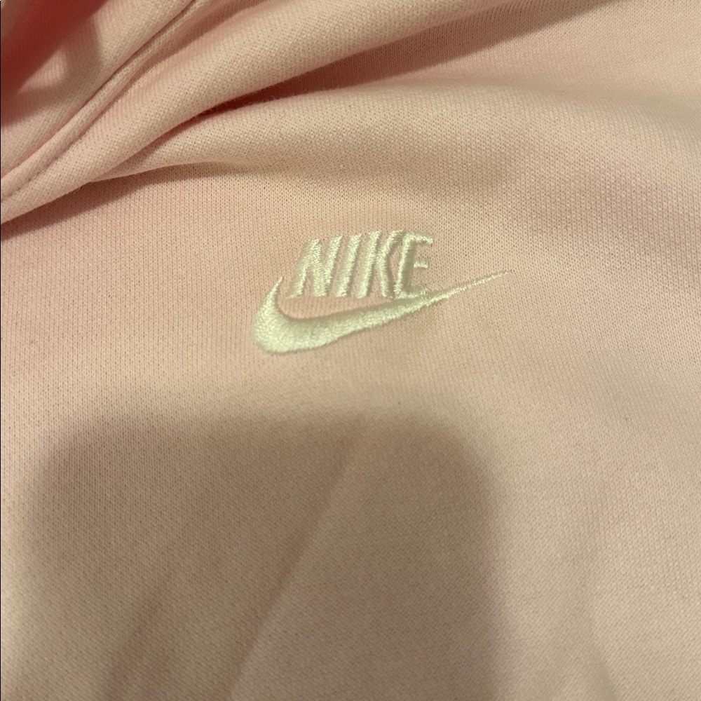 Nike Light Pink Pullover Hoodie - Picture 4 of 5